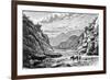 Nan-Kow, Gate of the Great Wall, from Pata-Ling, C1890-null-Framed Giclee Print