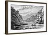 Nan-Kow, Gate of the Great Wall, from Pata-Ling, C1890-null-Framed Giclee Print