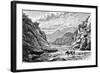 Nan-Kow, Gate of the Great Wall, from Pata-Ling, C1890-null-Framed Giclee Print