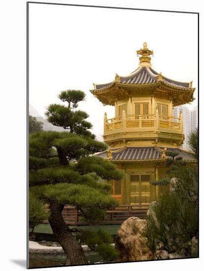 Nan Lian Garden, Perfection Pavillion, Hong Kong, China-Cindy Miller Hopkins-Mounted Photographic Print