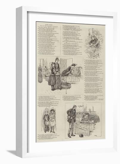 Nan's Story, Told in the Children's Hospital-William Douglas Almond-Framed Giclee Print