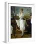 Nana, 1877-Edouard Manet-Framed Giclee Print