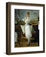 Nana, 1877-Edouard Manet-Framed Giclee Print