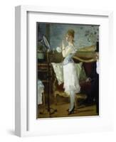 Nana, 1877-Edouard Manet-Framed Giclee Print