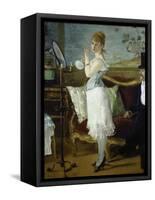 Nana, 1877-Edouard Manet-Framed Stretched Canvas