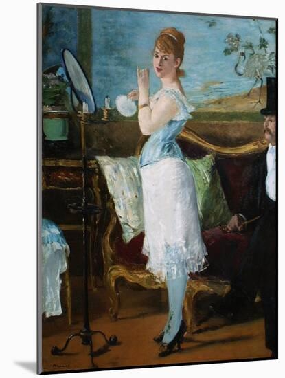 Nana, 1877-Edouard Manet-Mounted Giclee Print