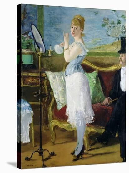 Nana, 1877-Edouard Manet-Stretched Canvas