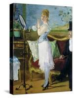 Nana, 1877-Edouard Manet-Stretched Canvas