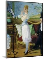 Nana, 1877-Edouard Manet-Mounted Giclee Print