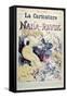 Nana-Revue, Caricature, Emile Zola and Realist Novels, La Caricature, 3rd January 1880-Albert Robida-Framed Stretched Canvas