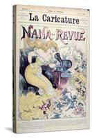 Nana-Revue, Caricature, Emile Zola and Realist Novels, La Caricature, 3rd January 1880-Albert Robida-Stretched Canvas