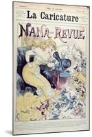Nana-Revue, Caricature, Emile Zola and Realist Novels, La Caricature, 3rd January 1880-Albert Robida-Mounted Giclee Print