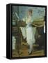 Nana-Edouard Manet-Framed Stretched Canvas