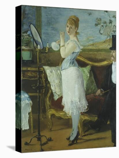 Nana-Edouard Manet-Stretched Canvas