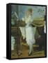 Nana-Edouard Manet-Framed Stretched Canvas