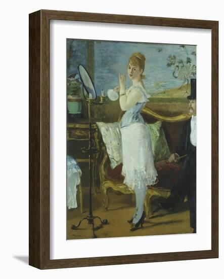 Nana-Edouard Manet-Framed Giclee Print