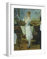 Nana-Edouard Manet-Framed Giclee Print