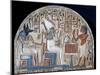 Nanai Worshiping Osiris and Anubis, the Egyptian Deity-null-Mounted Photographic Print