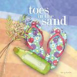 Toes in the Sand-Nancy Archer-Stretched Canvas