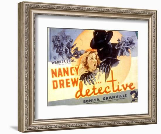 Nancy Drew - Detective, Bonita Granville, 1938-null-Framed Art Print