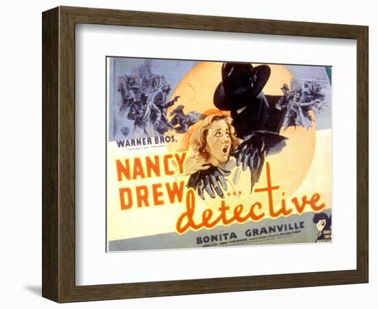 Nancy Drew - Detective, Bonita Granville, 1938-null-Framed Art Print