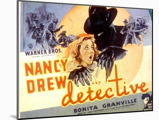 Nancy Drew - Detective, Bonita Granville, 1938-null-Mounted Art Print
