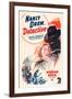 Nancy Drew: Detective, Bonita Granville on poster art, 1938-null-Framed Art Print