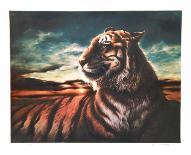 Stalking Lion-Nancy Glazier-Collectable Print