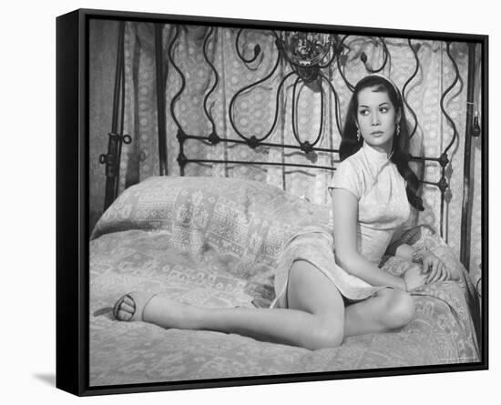 Nancy Kwan-null-Framed Stretched Canvas