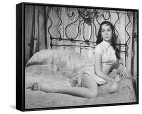 Nancy Kwan-null-Framed Stretched Canvas