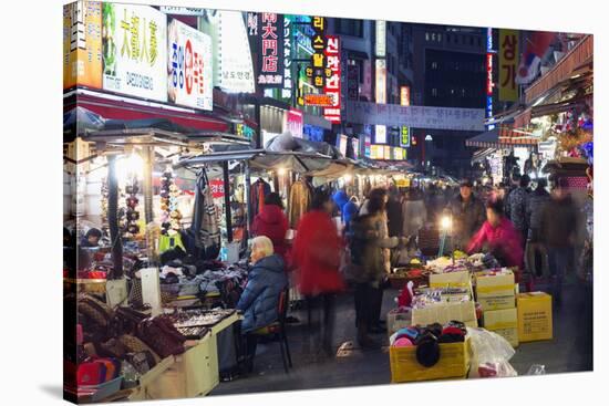 Nandaemun Market, Seoul, South Korea, Asia-Christian-Stretched Canvas