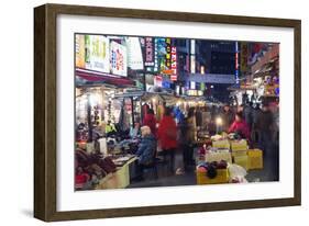 Nandaemun Market, Seoul, South Korea, Asia-Christian-Framed Photographic Print