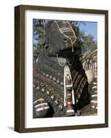 Nandi Bull Statue, Chamundi Hills, Karnataka, India-Occidor Ltd-Framed Photographic Print