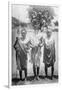 Nandi Warriors in Africa Photograph - Africa-Lantern Press-Framed Art Print