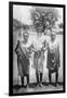 Nandi Warriors in Africa Photograph - Africa-Lantern Press-Framed Art Print