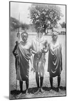 Nandi Warriors in Africa Photograph - Africa-Lantern Press-Mounted Art Print