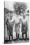 Nandi Warriors in Africa Photograph - Africa-Lantern Press-Stretched Canvas