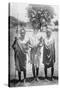 Nandi Warriors in Africa Photograph - Africa-Lantern Press-Stretched Canvas