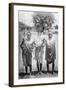 Nandi Warriors in Africa Photograph - Africa-Lantern Press-Framed Art Print