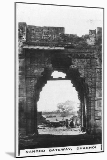 Nandod Gateway, Dhabhoi, India, C1925-null-Mounted Giclee Print