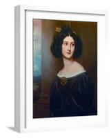 Nanette Kaula.Aus Der Schoenheitengalerie Koenig Ludwigs I. in Schloss Nymphenburg-Joseph Karl Stieler-Framed Giclee Print