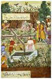 Babur Superintending in the Garden of Fidelity, 1508-Nanha Nanha-Framed Giclee Print