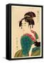 Naniwaya Okita-Kitagawa Utamaro-Framed Stretched Canvas