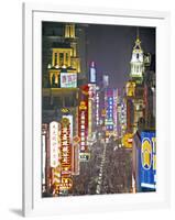 Nanjing Dong Lu, Shanghai, China-Walter Bibikow-Framed Photographic Print