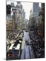 Nanjing Road, Shanghai, China-Tony Waltham-Mounted Photographic Print