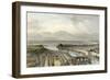 Nanking from Porcelain Tower-Thomas Allom-Framed Art Print