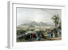 Nanking-Thomas Allom-Framed Art Print