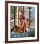 Nanny And Rose-Scott Prior-Framed Art Print