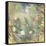 Nanny at the End of the Garden-Berthe Morisot-Framed Stretched Canvas