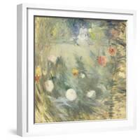 Nanny at the End of the Garden-Berthe Morisot-Framed Giclee Print